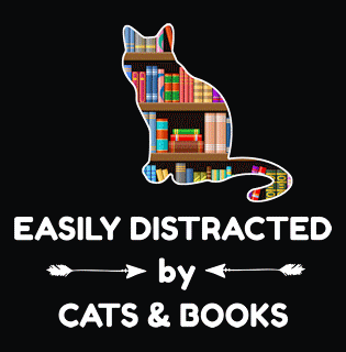 
Easily Distracted By Cats & Books