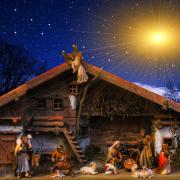 Christmas Savior Birth Nativity Scene