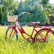 Red Bike Vintage Bicycle Bicycle Bike Vintage