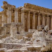 Temple Jupiter Roman Antique Column Architecture