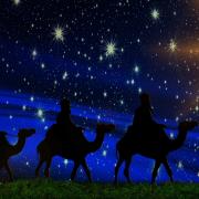 Three Christmas Kings On Camel's