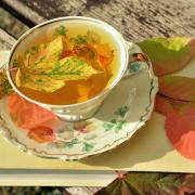 Tea Teacup Fall Autumnal Autumn Colors