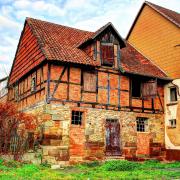 House Half-Timbered House Old House Old Truss Ivy