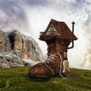 Shoe Boots Home Boots House House Fantasy