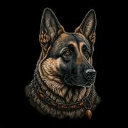 Meet Max, the German Sheppard dog with a heart of go...