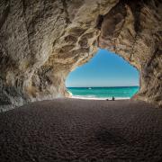 Italy Cala Gonone Air Heaven Clouds Cloudless