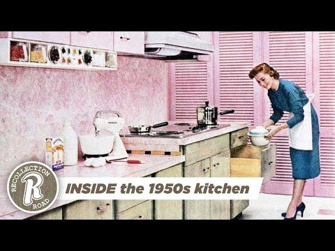 INSIDE the 1950s Kitchen - Life in America #Video