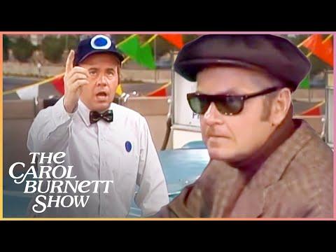 Bank Robber Trapped by Full-Service Politeness | The Carol Burnett Show #Video