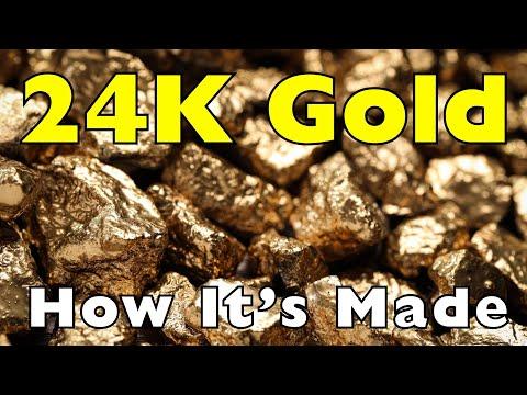 How Is Gold Refined to 24K Purity? #Video