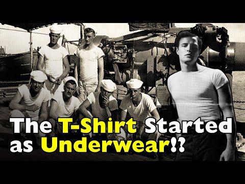 Who Invented the T-shirt? #Video