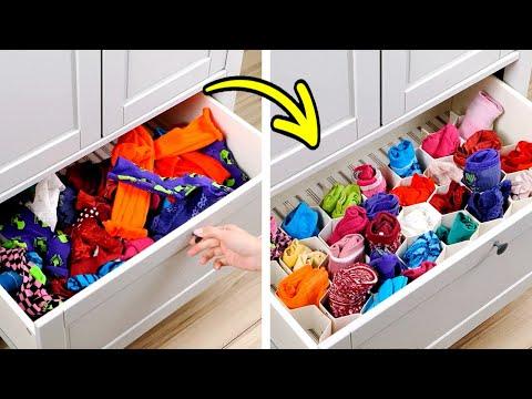 CLOSET ORGANIZATION IDEAS AND HACKS FOR A BETTER LIFE #Video