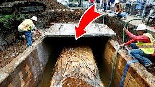 SINCE 1957 THIS NEW CAR WAS LYING UNDERGROUND. IT WAS DUG UP ONLY 50 YEARS LATER!