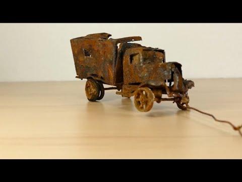 Restoration extreme rusty abandoned 1931  car truck Video