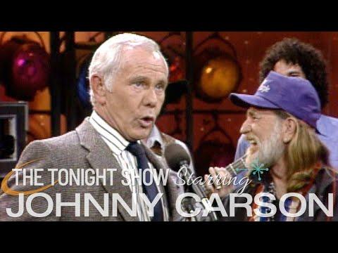 Willie Nelson and Johnny Perform 'To All the Girls...' | Carson Tonight Show #Video