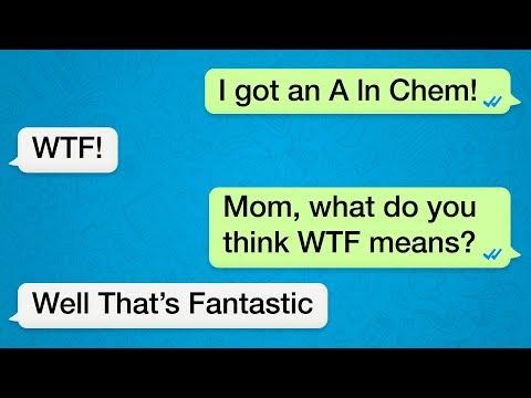 50 Most Awkward Texts Between Parents and Kids