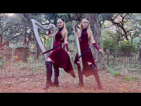 BITTEN (Original Vampire Song) Harp Twins