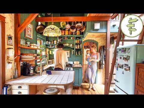 Living in a STUNNING Tiny House #Video