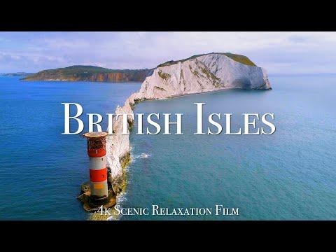 British Isles 4K - Scenic Relaxation Film With Calming Music #Video