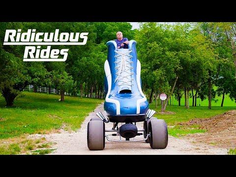 I Built A Giant Roller Skate Car | RIDICULOUS RIDES #Video