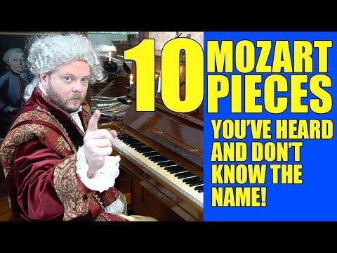 10 Mozart Pieces You've Heard And Don´t Know The Name