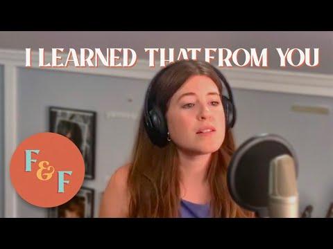 I Learned That From You - a Sara Evans Cover #Video