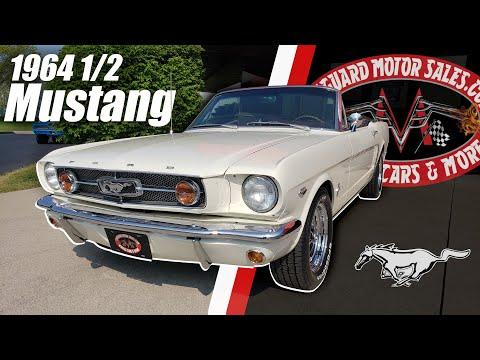 1964 1/2 Ford Mustang Convertible For Sale Vanguard Motor Sales #Video