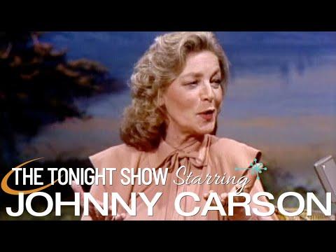 Lauren Bacall on Marrying Humphrey Bogart | Carson Tonight Show #Video