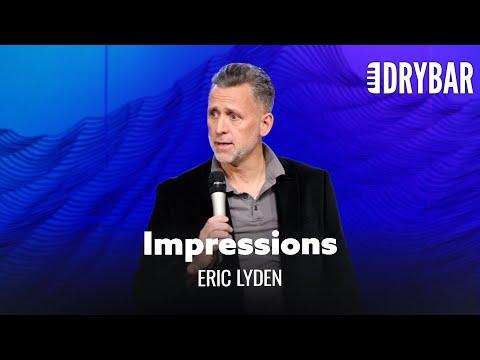You Shouldn't Do Impressions In Front Of Your Wife. Comedian Eric Lyden Video