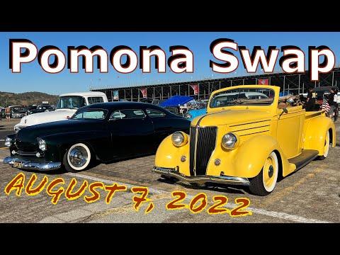 Pomona Swap Meet & Classic Car Show - August 7, 2022 #Video
