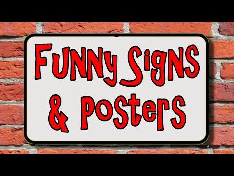 Funny Signs And Posters