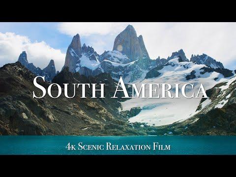 South America 4K - Scenic Relaxation Film With Calming Music #Video
