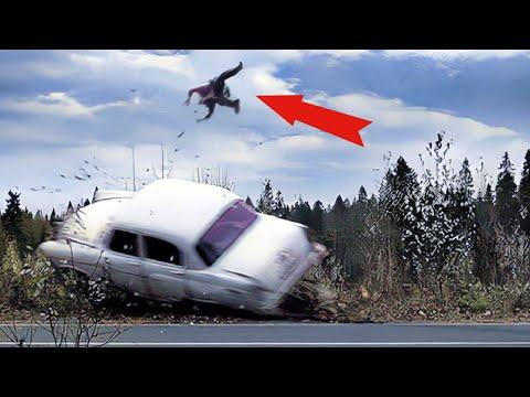 Vintage Car Crash Compilation (1940s-50s in Color) #Video