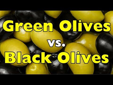 Green Olives or Black Olives: Which Is Better? #Video