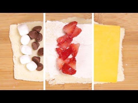 3 Easy Roll-Ups For Breakfast, Lunch, And Dessert