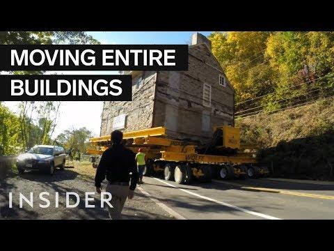 How Entire Buildings Are Moved