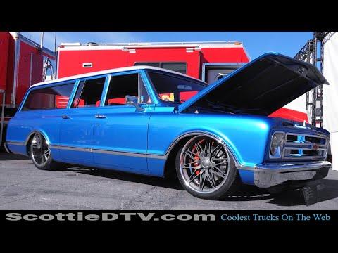 1967 Chevrolet Suburban Street Cruiser Hot Rod SUV 2021 SEMA Show Las Vegas NV #Video