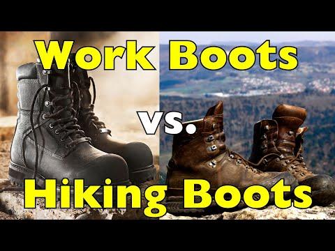 Work Boots vs. Hiking Boots: Which One to Choose?  #Video