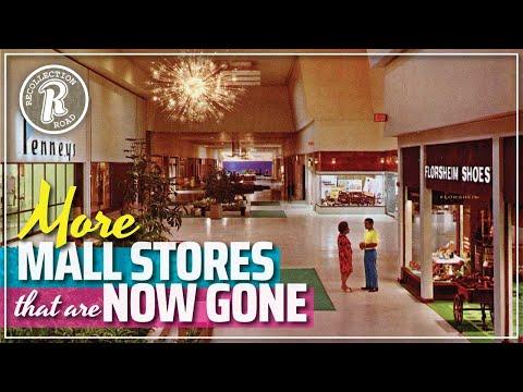 Old MALL STORES...That No Longer Exist #Video
