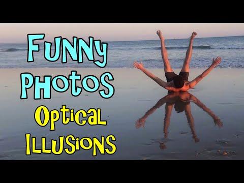 Funny Photographs That Are Hilarious Optical Illusions #Video