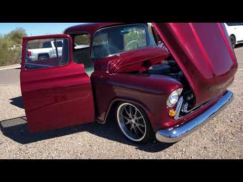 1956 Chevrolet pickup, walk around, super nice truck #Video