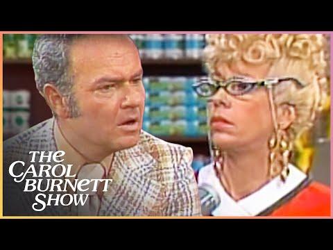 Harvey has the Supermarket Cashier from Hell! | The Carol Burnett Show Clip #Video