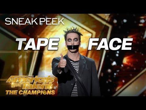 LEAK: Tape Face Hits The GOLDEN BUZZER For Terry Crews! - America's Got Talent: The Champions