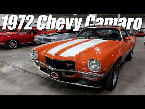 1972 Chevrolet Camaro Z/28 For Sale Vanguard Motor Sales #Video