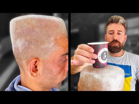 Barber has Customer with a Square Head. Your Daily Dose Of Internet. #Video