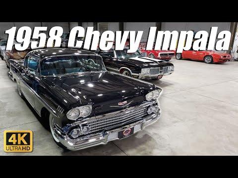 1958 Chevrolet Impala For Sale Vanguard Motor Sales #Video