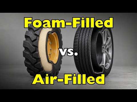 Foam-Filled vs. Air-Filled Tires: Which Is Better? #Video