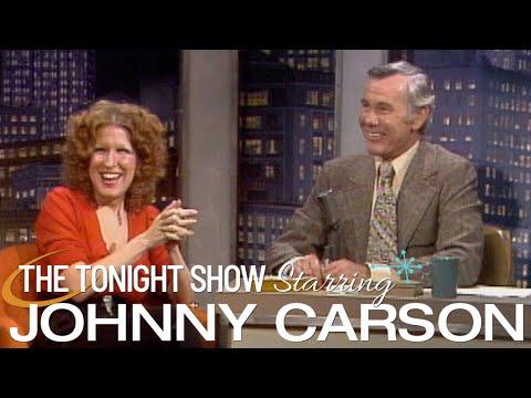 Johnny Tells Bette Midler She’s Going To Be a Big Star | Carson Tonight Show #Video