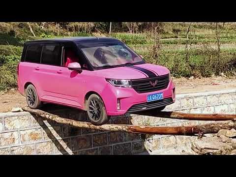 Extreme Driving! Mini van passing the wooden bridge. #Video