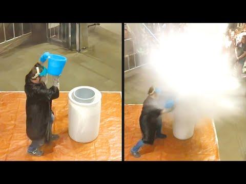 Science Experiment Goes Seriously Wrong - Your Daily Dose Of Internet #Video