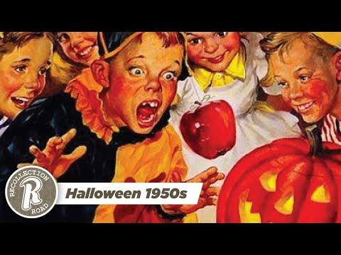 Halloween in the 1950s - Life in America #Video